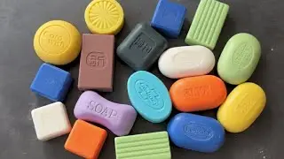 🤩Relaxing ASMR SOAP•Cutting Dry Soap•Bundle of mix colourful ✨ soap & cutting asmr