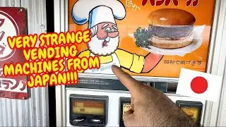 Trying Japan's Most Bizarre Food Vending Machines!