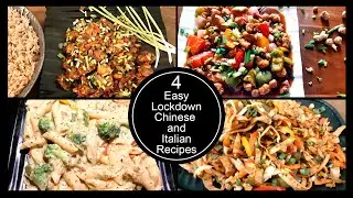 4 Easy & Delicious Chinese and Italian recipes | Chinese Recipes| Italian Recipes