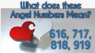 616 717 818 919 Angel Number and Numerological Meaning #mirrornumbers