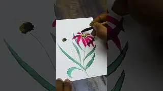 Loose Watercolor Flower for Beginners - Art Tutorial - Art By Ashutosh