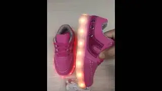 New design Bright flashing led children shoes led kids shoes girls neakers