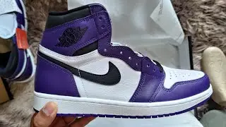 Unbox Jordan 1 High OG Court Purple 2.0 Form App Sasom