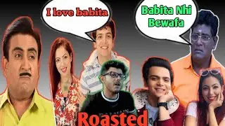 [Tapu and Babita Jii Dating] Roasted by Indian roaster #watchtillend #indianroaster #Tmkoc #comment