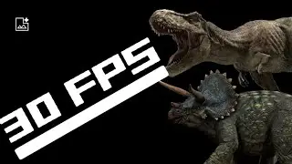 CWST:T-rex VS Triceratops-30FPS