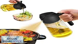 Oil Sprayer for Cooking 2 in 1 Olive Oil Dispenser Bottle Review