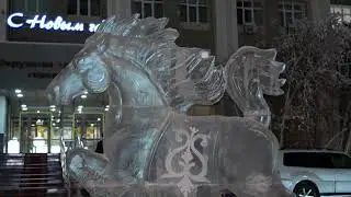 Когда нет тумана в Якутске, теплый январский вечервидео от Егора Васильева#якутск #зима #вечер