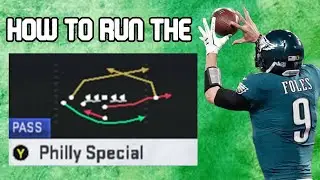 HOW TO RUN THE PHILLY SPECIAL IN MADDEN 20