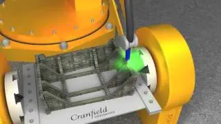 Demonstration of additive manufacture of real landing gear component
