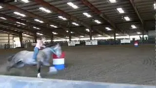 Bareback Barrel Race!