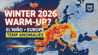 Europe&rsquo;s Winter Forecast 2026: El Ni&ntilde;o&rsquo;s Big Warm-Up? | Temperature Anomalies Explained