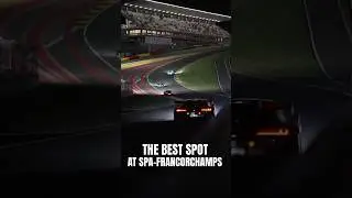Is this the best seat at the track? #Spa24H #SpaFrancorchamps #GT3Sound
