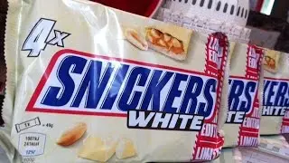 Snickers White Edition Limit&eacute;e - Produit Hollandais.