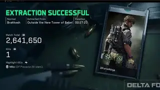 Solo Squad: $2.64 Million Loot Extract #deltaforce #arenabreakout #deltaforceninja #gaming