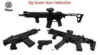 Коллекция пистолетов Sig Sauer (Sig P365, Sig MPX, Sig MCX и Sig Rattler) &mdash; SBR