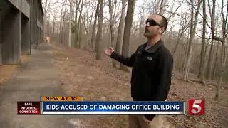 Police: 'bored' juveniles vandalize office building, cause more than $300,000 in damage