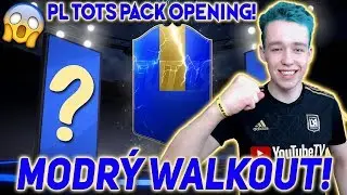 MODR&Yacute; WALKOUT! PL TEAM OF THE SEASON PACK OPENING! | FIFA 19 CZ