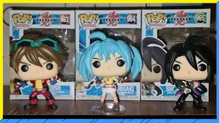 Funko Pop Reviews #69: Bakugan: Dan Kuso, Runo Misaki and Shun Kazami