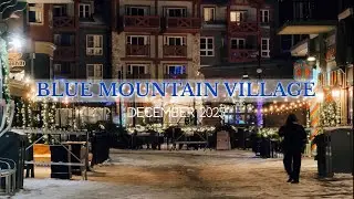 Blue Mountain Village Christmas Walk | Festive Lights & Holiday Atmosphere 2025
