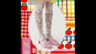 Printed Tights                                          #printedtights #igari #cute #colourful