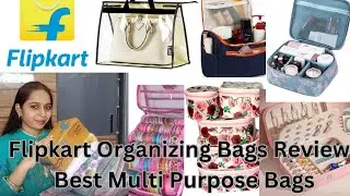 Flipkart నుంచి మంచి organizing 🛍️  bags తెచ్చాను 👌 అసలు మిస్ అవ్వకండి(manasa reviews14)