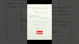 Report writing l report writing format l report writing class 11 l report writing class 12