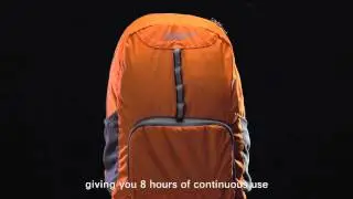 Safe LED Cycling Backpack--vup+