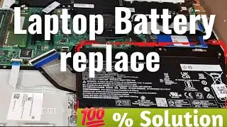 Battery Replacement On HP Pavilion 15s, 15cc, 15ca, 15cs and many other...