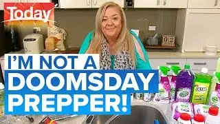 Sydney mother stockpiling virus supplies | Today Show Australia