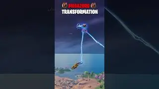 *NEW* MEGAZORD PORTAL TRANSFORMATION⚡| FORTNITE | DROPZONE FN |#shorts #viral #fortnite