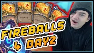 Fireballs for DAYS | Cyclone Mage | Rise of Shadows | Hearthstone | Kolento
