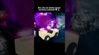 THE EMOTE CAR SAVED ME!! #jujutsushenanigans #roblox #foryou #shenanigans #jjk #jjs #anime #funny