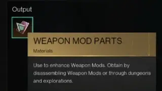 Once Human - Disassemble to Get Mod Parts