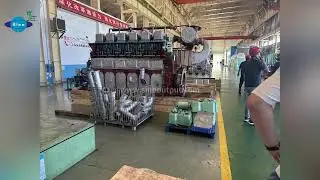 Zichai marine engine 1700kw-4000kw  260 280 330 350 series, 6/8 cylinders.