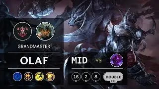 Olaf Mid vs Malzahar - EUW Grandmaster Patch 9.20