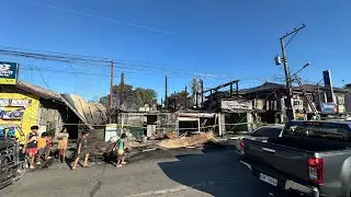 The Aftermath of Last Night’s Huge Fire in Victoria Tarlac | Saturday, December 14, 2024