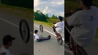 La Llanta😱 #bike #bikeshorts #bikelife