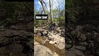 Lefty and I discovered a new line at BuRP and IT'S SICK!!! #mtb #blueriverparkwaytrails #sendit