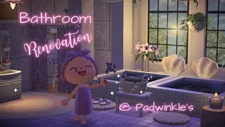 ACNH Pink Bathroom 🛁🧼Redesign - Renovation Inspo at Padwinkle's Animal Crossing Home ✨
