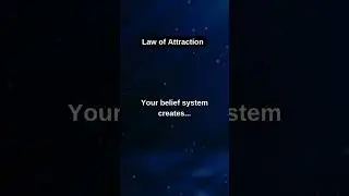 Your belief system creates... #shorts #lawofattraction #createyourreality #beliefsystems #beliefs