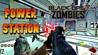 POWER STATION SURVIVAL (FROM TRANZIT) |  BLACK OPS 2 CUSTOM MAP GAMEPLAY