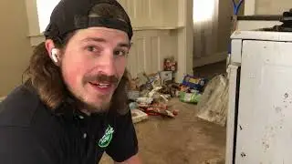 Hauling Away A Hoarder Kitchen! - Time Lapse