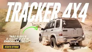 GM Tracker 4x4 sofrendo no desafio contra Duster 4WD, Jimny, Pajero TR4, Vitara e Jeep Willys! 308
