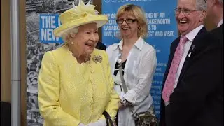 Queen Elizabeth Visits Greenfaulds School Scotland To Begin Holyrood Week 2019!