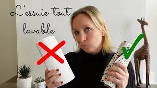 Comment cr&eacute;er son ESSUIE-TOUT lavable #couture #zerodechet