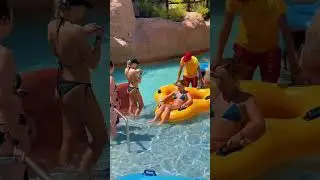 🛟Wild River Float Riding Water Park Plezier - Water World Uitstapje⛵💦 #aquapark #lazyriver