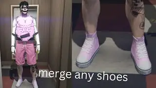 how to merge any shoes with transfer glitch