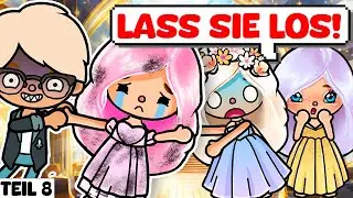 HILFE ⚠️ Die DRILLINGE werden ENTFÜHRT 😱 TEIL 8 🌸 DIE DRILLINGE DEUTSCHE TOCA BOCA STORY