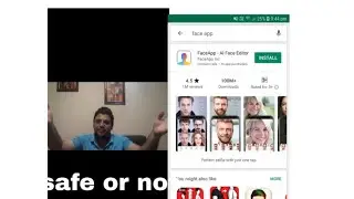 Face app not safe / US report against face app/ face app safe or not #BeingShabzzz