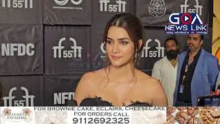 Actress Kriti Sanon at IFFI Goa #IFFI2024 #kritisanon #goanewslink
